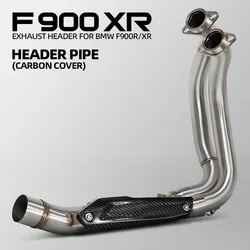 Escape inoxidable tubo enlace colector BMW F900R y F900XR 2020-2024