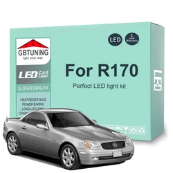 Kit bombillas LED interior Canbus para Mercedes SLK R170 1996-2003