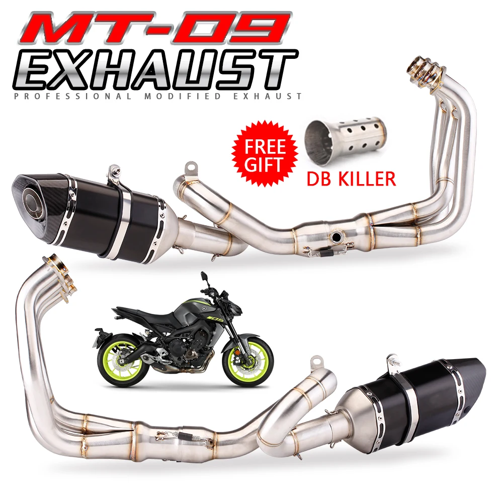 Sistema de escape completo Yamaha MT-09 / FZ-09 modificado - imagen 4