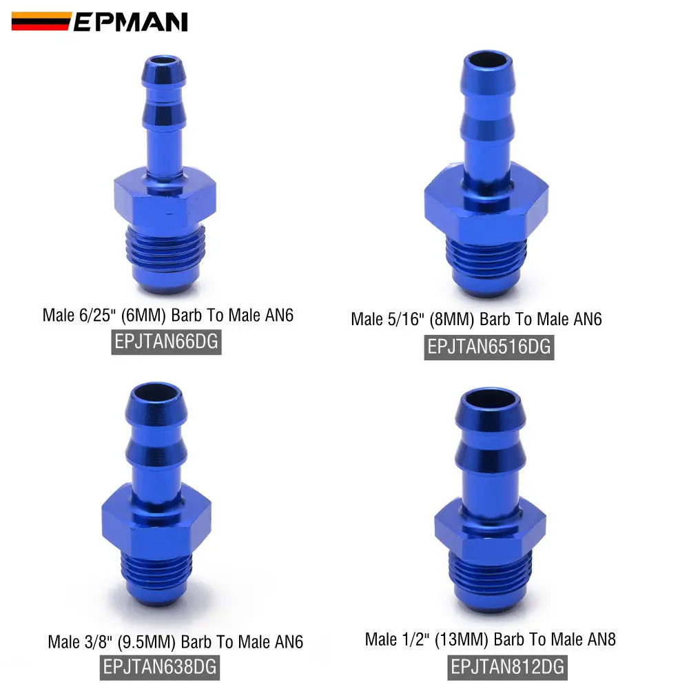 EPMAN Racor 6AN macho a espiga de 3/8 para combustible - imagen 4