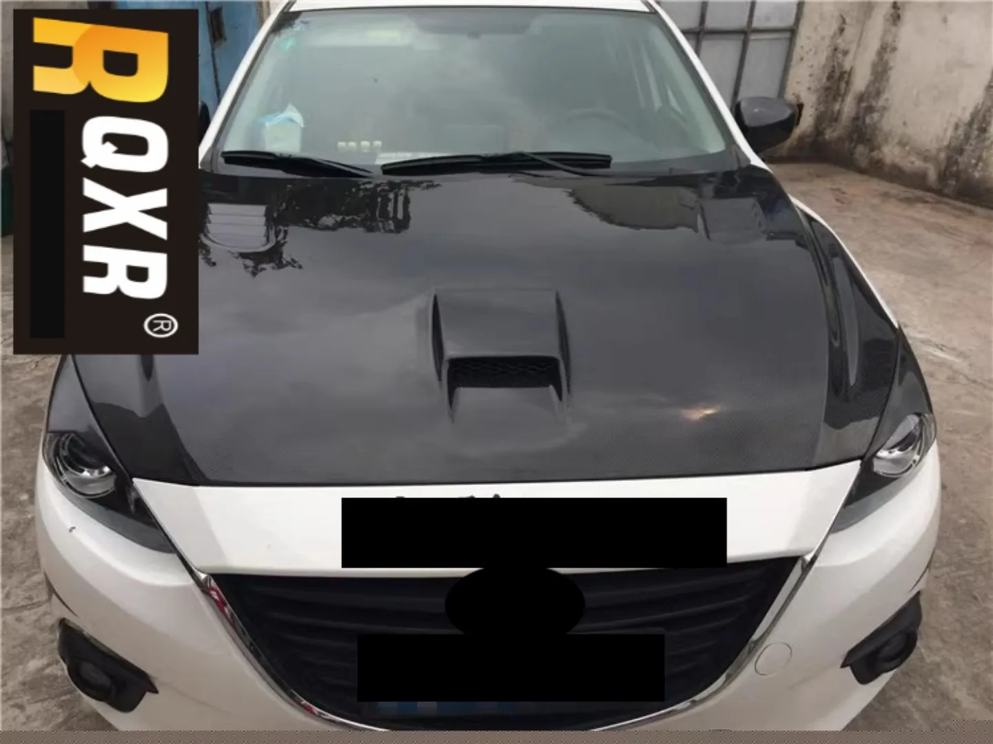 Kit carrocería fibra de carbono – capó motor ligero Mazda3 Axela - imagen 3