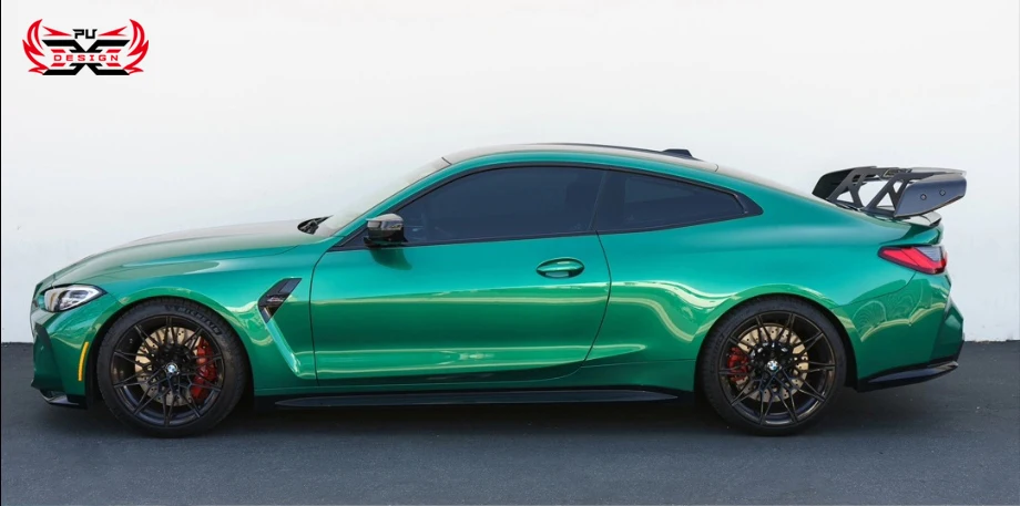 Alerón trasero fibra carbono seca estilo AD para BMW G80 M3 G82 M4 - imagen 4