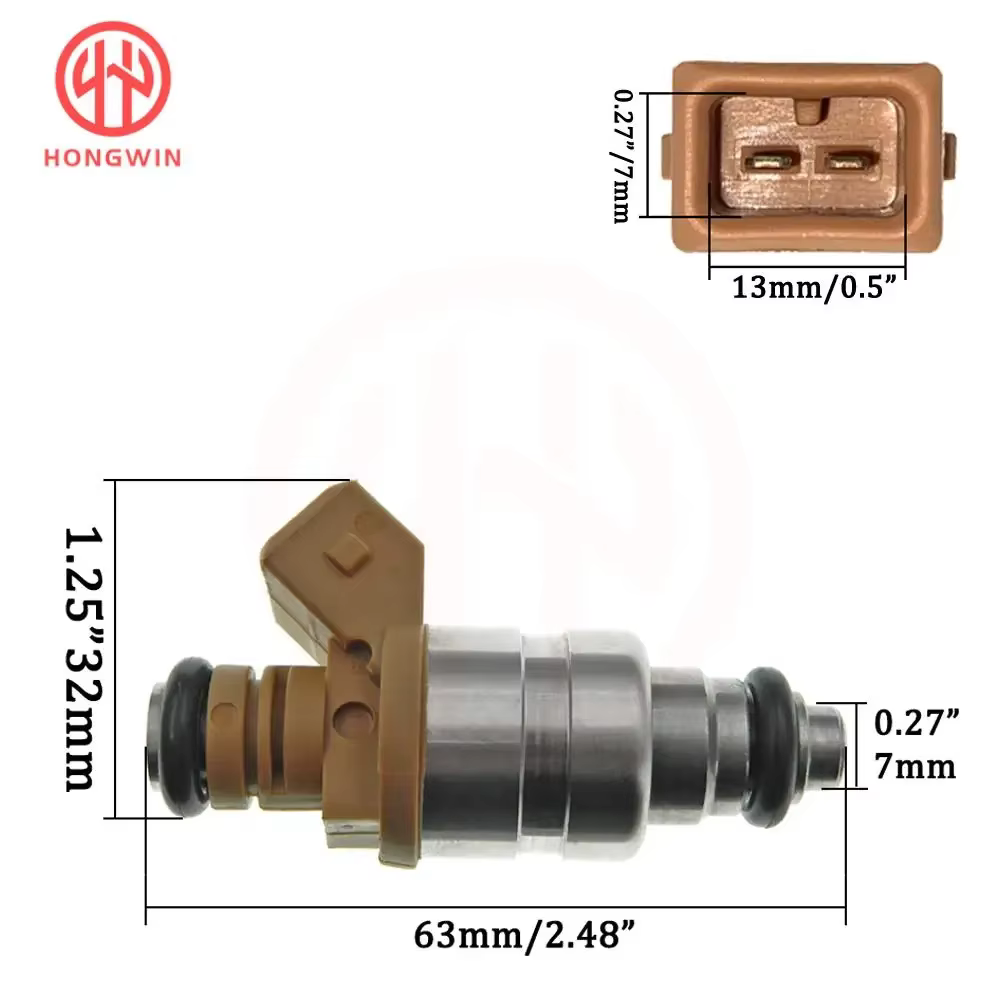 Inyector de gasolina Chevrolet/Daewoo Matiz, referencia 96518620 - imagen 2