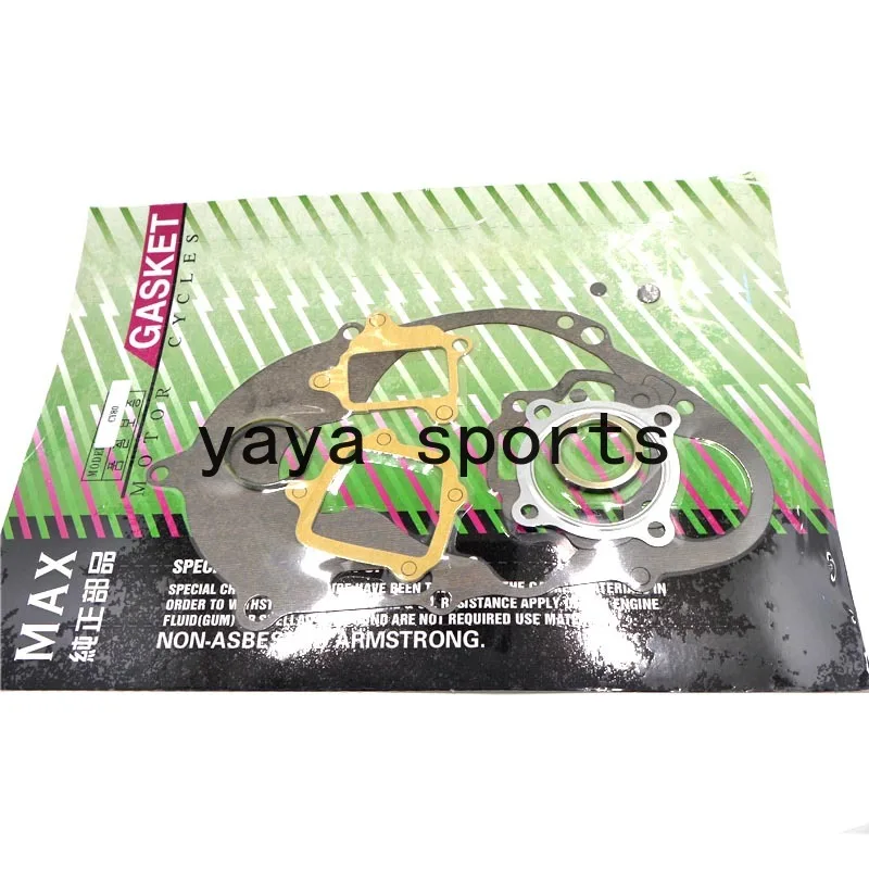 7 unids/set junta completa de motor sello de aceite Kit de reparación de reconstrucción de extremo superior para Yamaha PW80 PY80 Peewee Dirt Pit Bike niños Motocross