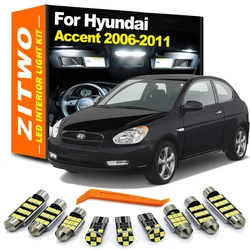 ZITWO Kit LED para matrícula Hyundai Accent MK3 (2006-2011)