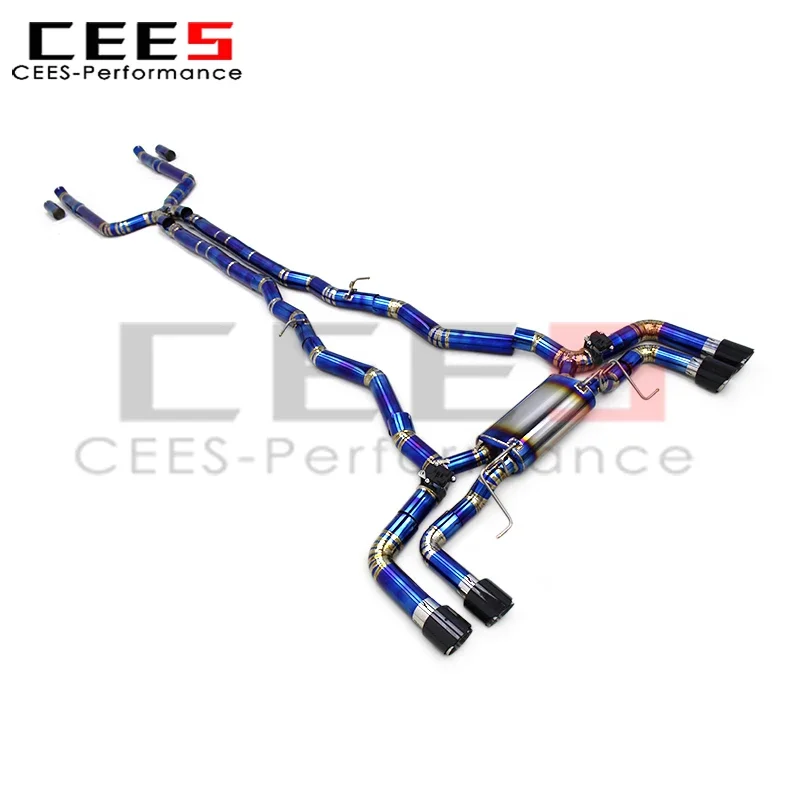 Cees Escape trasero con válvula de sonido – BMW M850i G14/G15/G16 4.4T - imagen 4