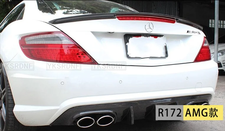 YKSRDNF Alerón trasero de fibra de carbono para Mercedes SLK R172 - imagen 2