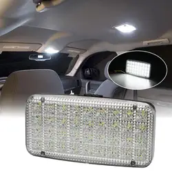 Luz LED techo interior coche rectangular 36 SMD