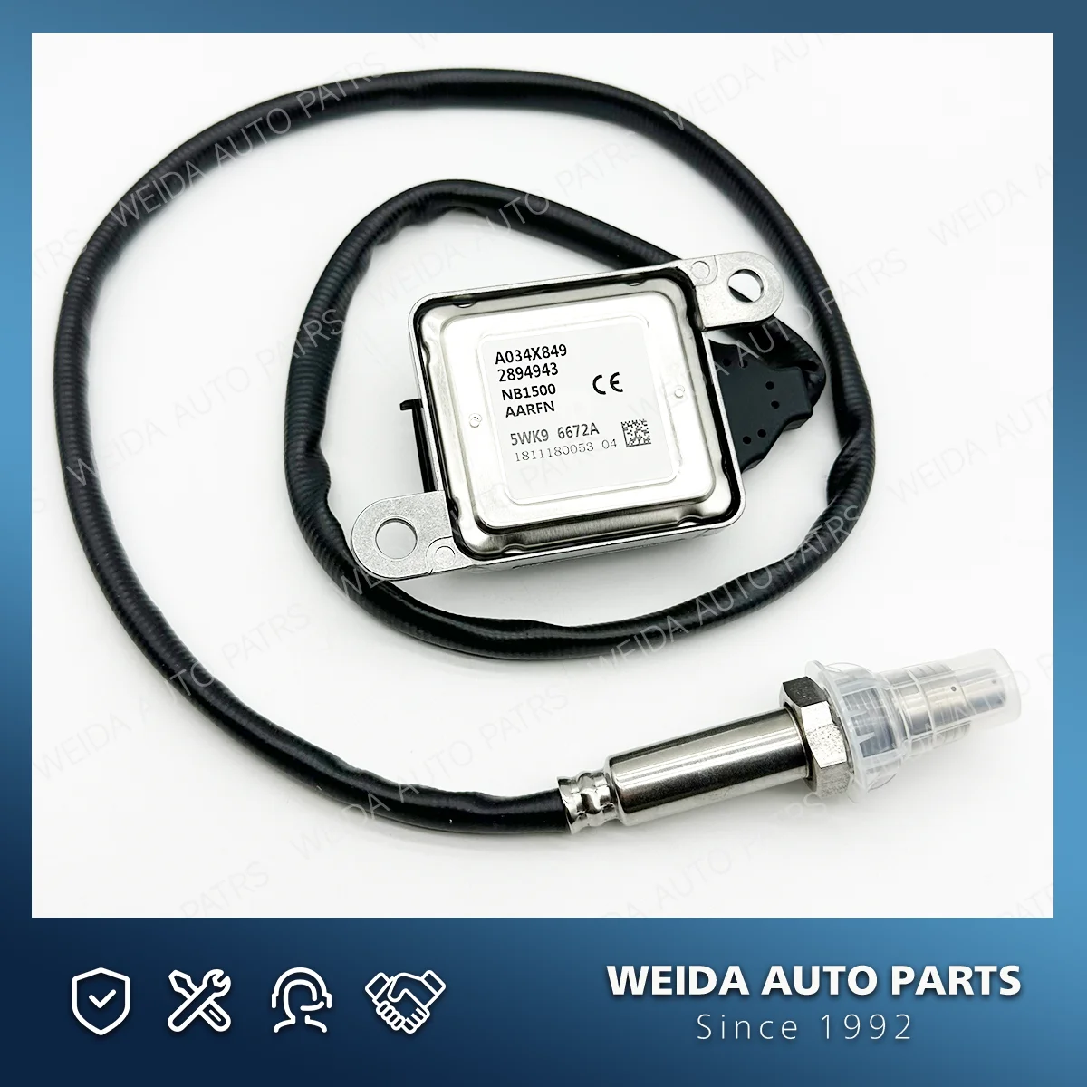 Sensor NOx 5WK96672A 12V para motores Cummins - imagen 5