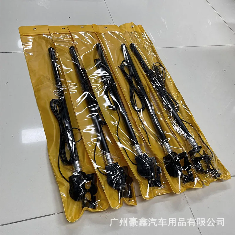 Antena de automóvil Antena de vehículo todoterreno Instalación no destructiva audaz del material de varilla de fibra de antena decorativa de borde - imagen 3