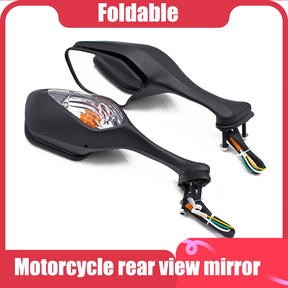 Espejos retrovisores LED negros con señal - Honda CBR1000RR VFR1200