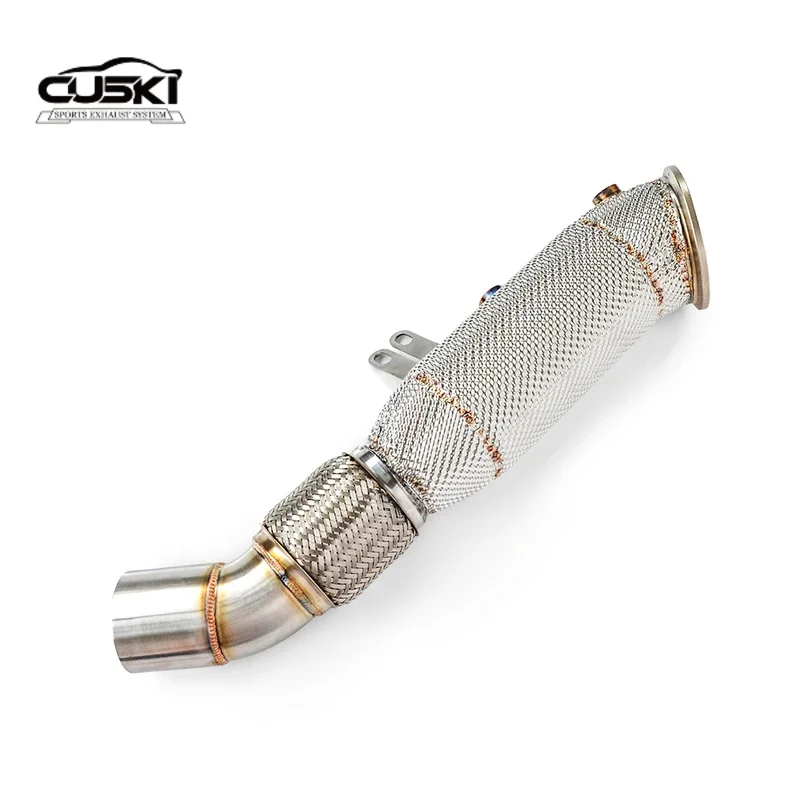 Bajante de escape BMW M340 B58 G20 3.0T de acero inoxidable