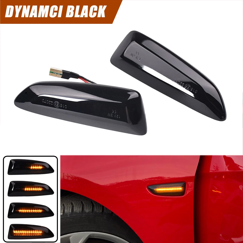 Opel indicador lateral dinámico de giro para Astra J/K, Zafira C