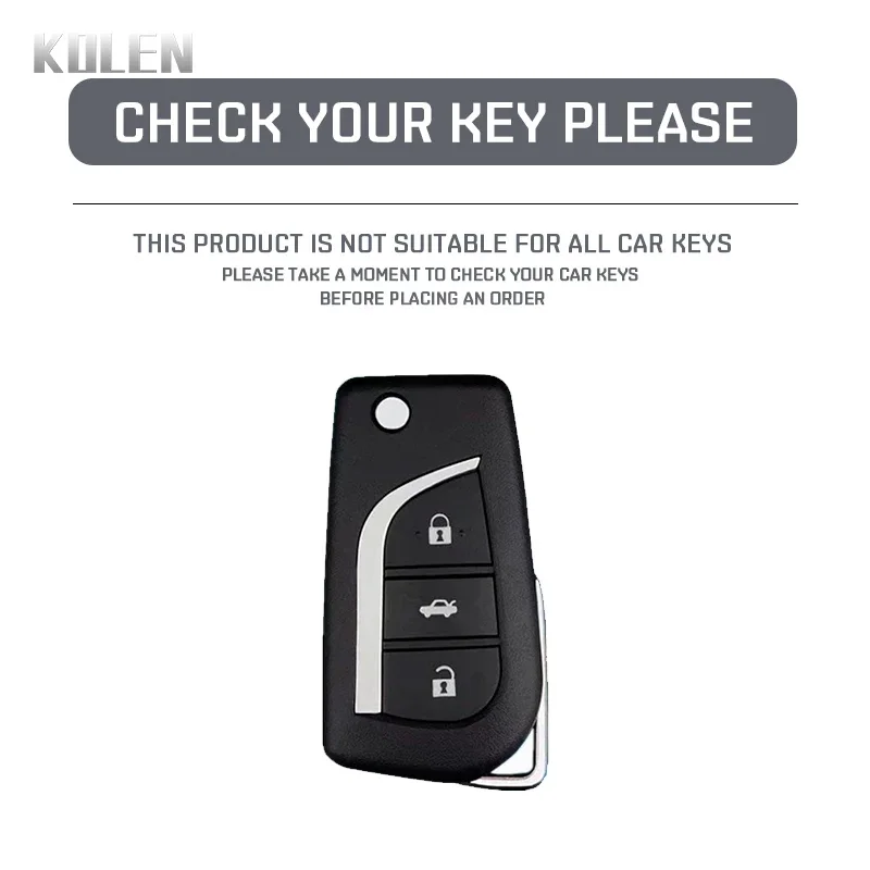 Funda de TPU para llave Toyota Auris, Corolla, Yaris y RAV4 - imagen 2