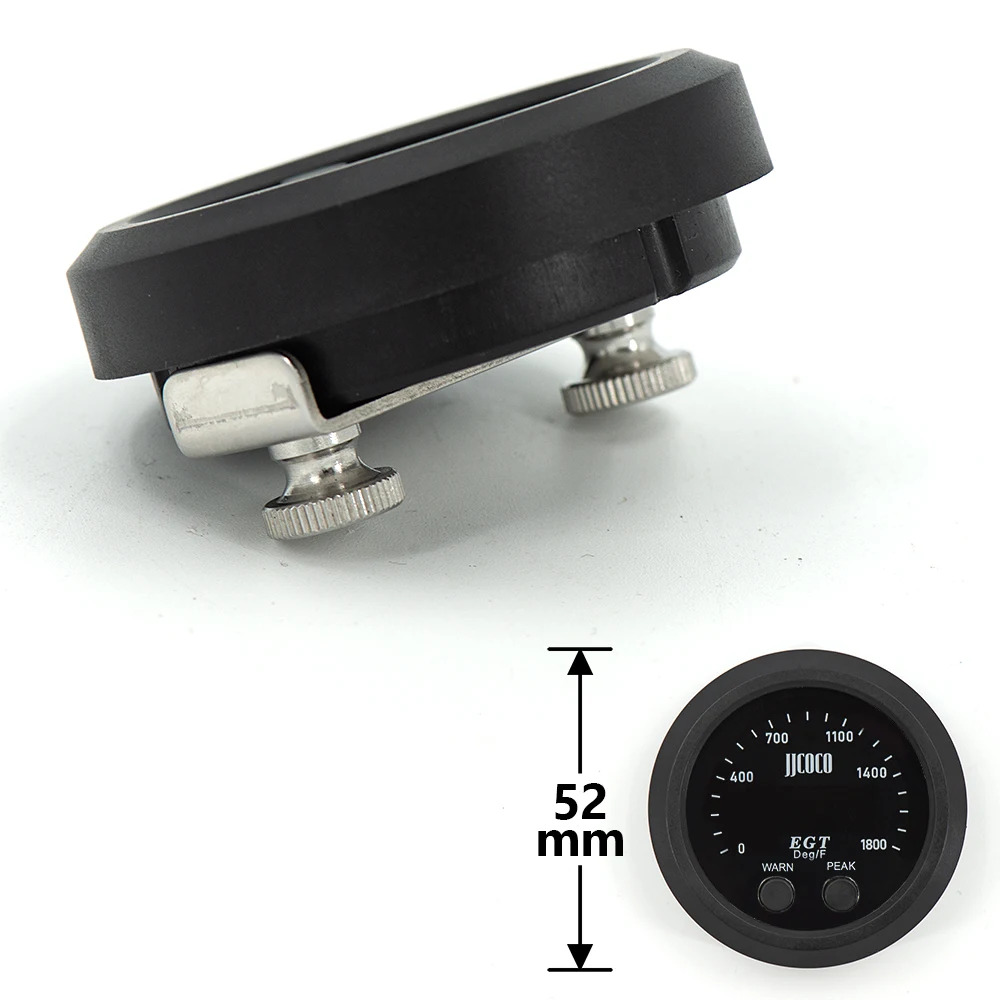 Medidor temperatura escape LED rojo 52mm Serie S 0-1800°F - imagen 3