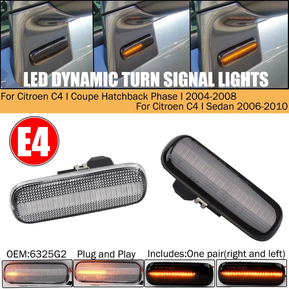 Intermitente LED dinámico para espejo Citroën C4 I 6325G2 - imagen 5