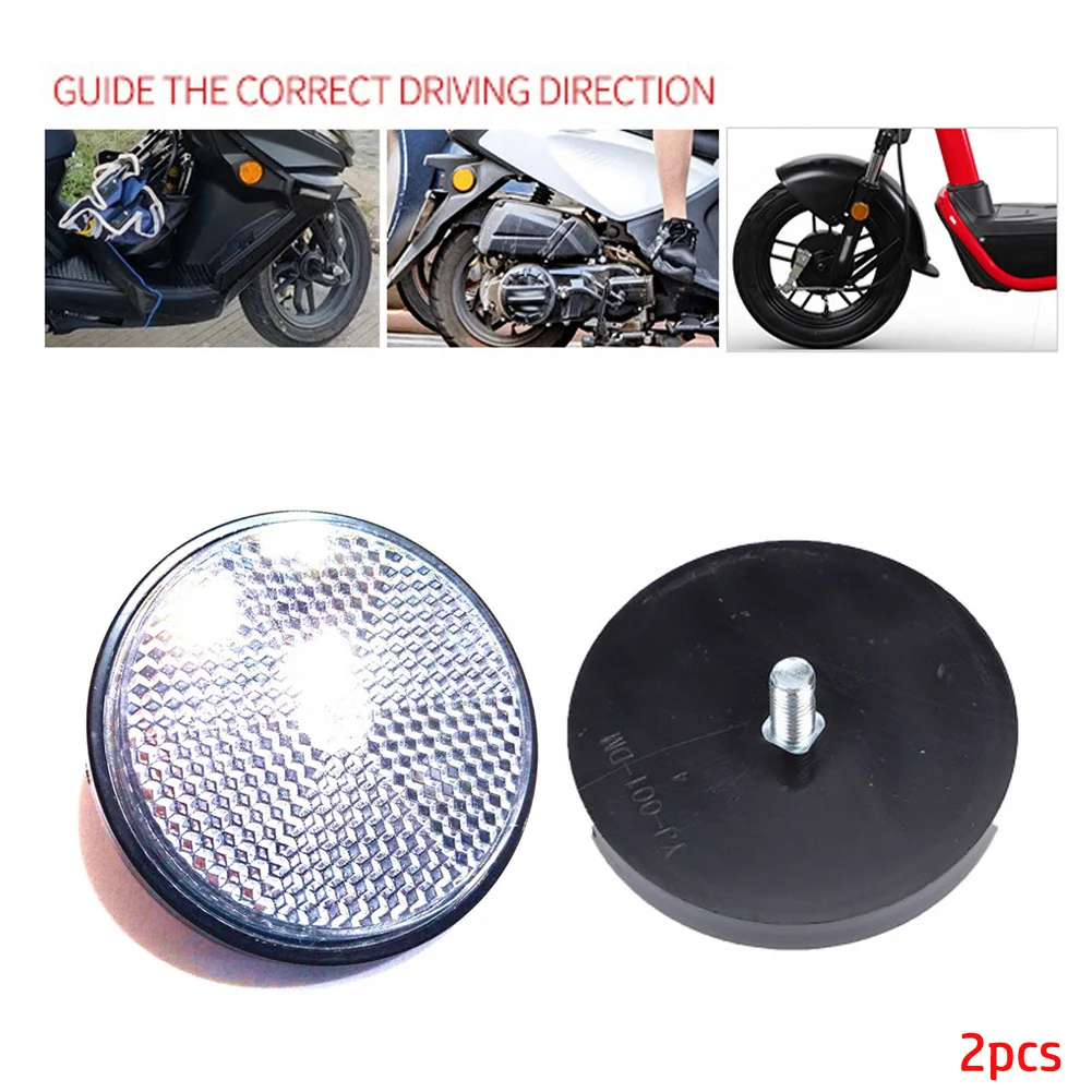 Reflector circular con fijación de tornillo para coche, moto y camión - imagen 3