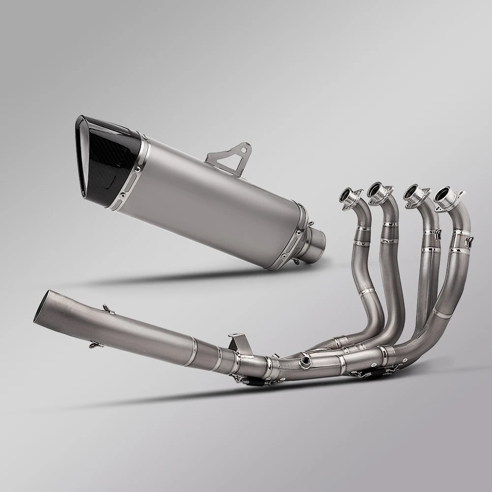 Para Hayabusa GSXR 1300 GSXR1300 GSX 1300 R GEN 3 tubo de escape delantero de motocicleta sistemas completos originales Motocross Slip on 2021-2025