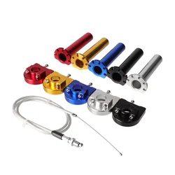 Kit puño de gas rápido aluminio 22 mm con cable – pit bike y quad
