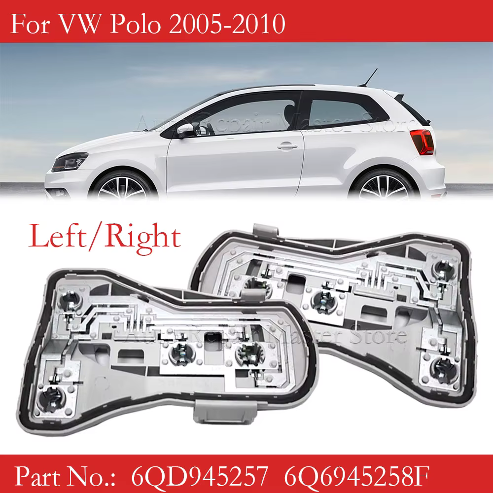 6Q6945258F Portalámparas de piloto trasero para Volkswagen Polo 9N