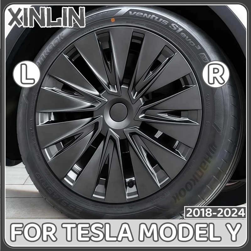 XINLIN tapacubos 19 pulgadas rendimiento para Tesla Model Y 2018-2024
