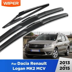 Escobillas limpiaparabrisas Dacia Logan MK2 2013-2015