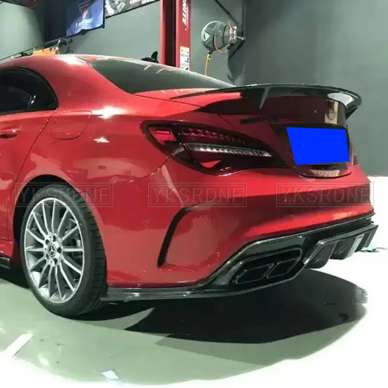 Alerón trasero de fibra de carbono para Mercedes-Benz CLA W117 - imagen 3