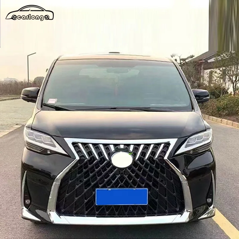 Parachoques estilo Lexus LM para Toyota Alphard 2015-2020 - imagen 2