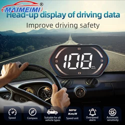 Velocímetro GPS HUD universal digital km/h y mph para coche