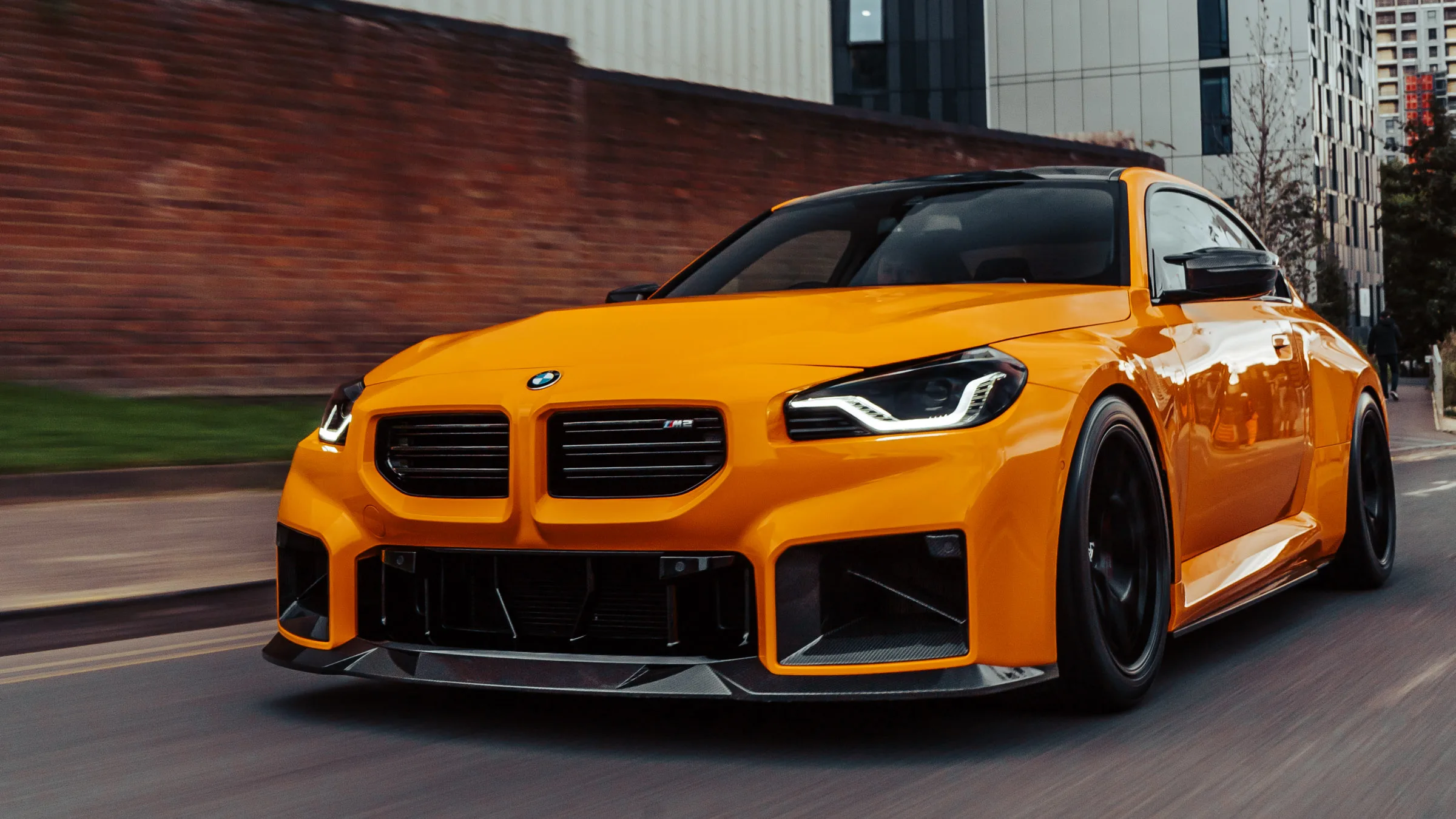 Labio delantero de carbono MHC para BMW M2 G87 2023+ - imagen 3