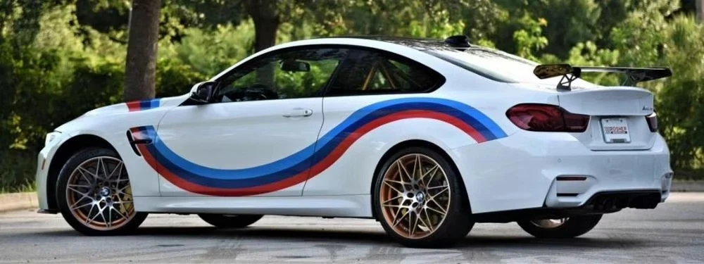 Alerón trasero carbono BMW M2 M3 M4 estilo GT - imagen 5