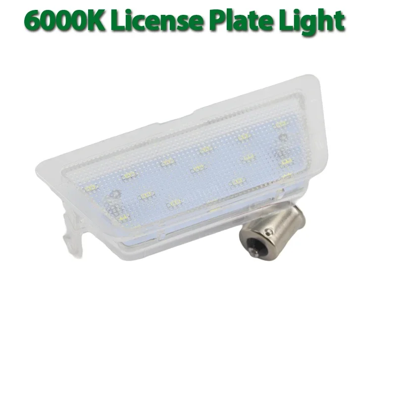 Lámpara matrícula LED blanca Opel Astra G MK4 1998-2004