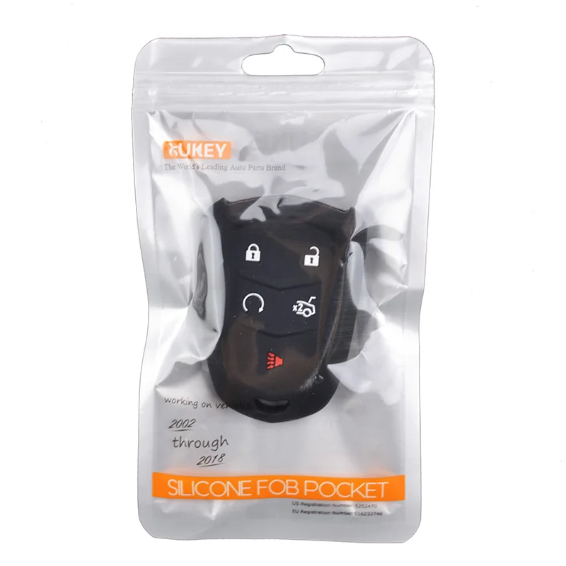 Funda silicona llave Cadillac CT6 ATS CTS (2015-2019) - imagen 5
