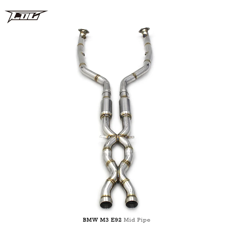 Colector de escape BMW M3 E92 4.0L V8 (2008-2013) Acero inoxidable - imagen 2