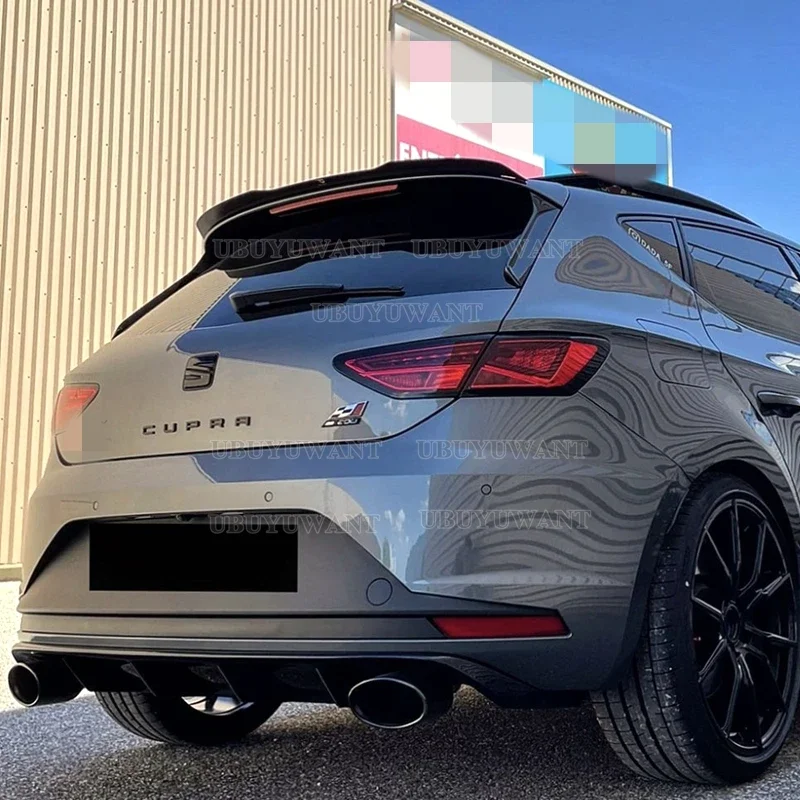 Alerón techo fibra de carbono Seat León Cupra Mk3 2013-2020