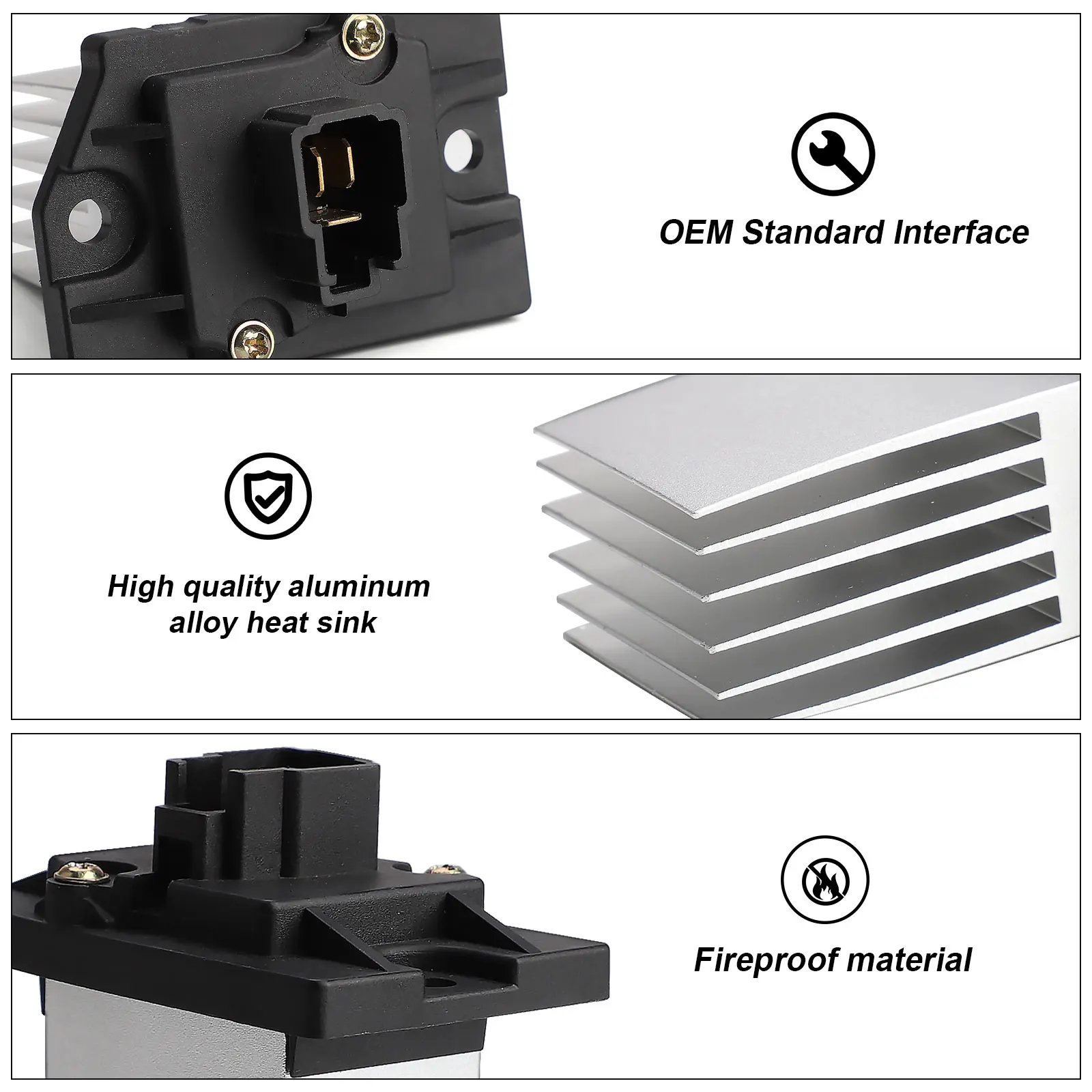 97235-3K000 Resistencia ventilador habitáculo Hyundai Kia 2006-2013 - imagen 4
