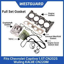 Juego juntas motor THREEON – Chevrolet Captiva 1.5T / Wuling Kaijie