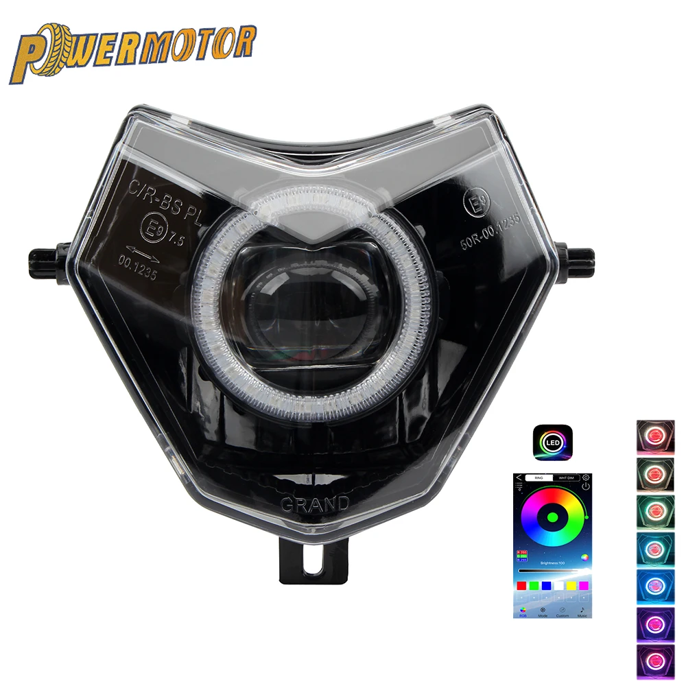 Mando inalámbrico para cambiar colores y modos