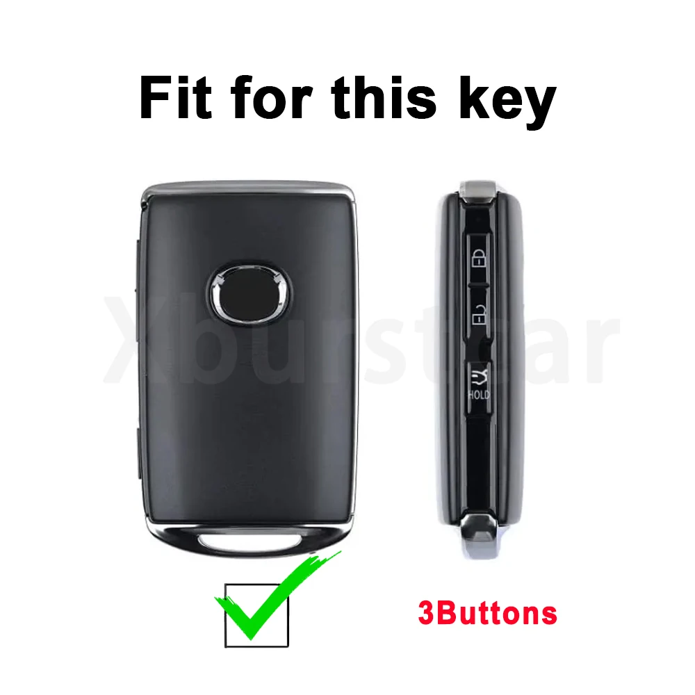Funda de llave Mazda de cuero TPU para CX-30, CX-5 y CX-8 - imagen 2