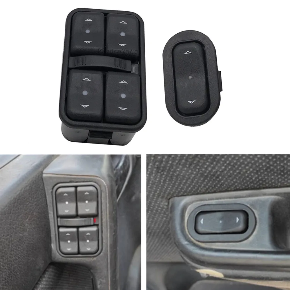 Interruptor elevalunas eléctrico Opel Astra G/Zafira 90561086