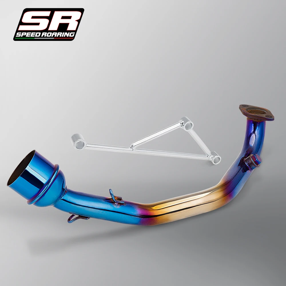 Tubo de escape GY6 125 y 150 cc – Silenciador conexión universal