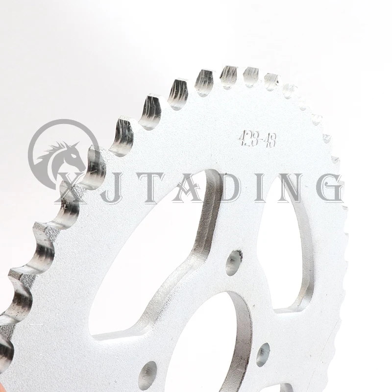 Piñón trasero de 48 dientes para cadena 420/428, ATV y pit bike - imagen 5