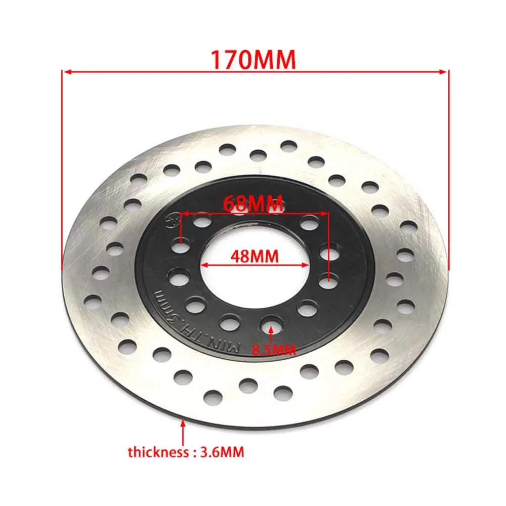 ultima vista del disco de freno