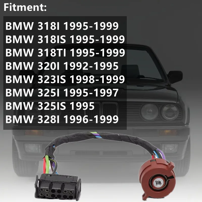 **Interruptor de arranque de cerradura de encendido para BMW 318I 1995-1999 318IS 318TI 320I 1992-1995 323IS 325I 1995-1997 325IS 328I 61328360925** - imagen 2