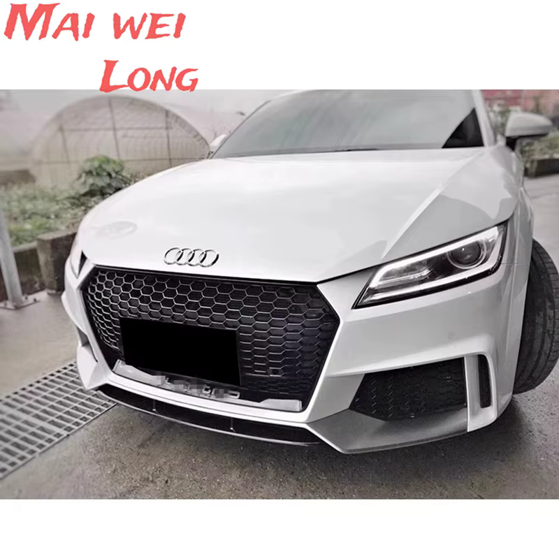 Rejilla panal estilo hexagonal negra y plata Audi TT TTS Mk3 - imagen 2