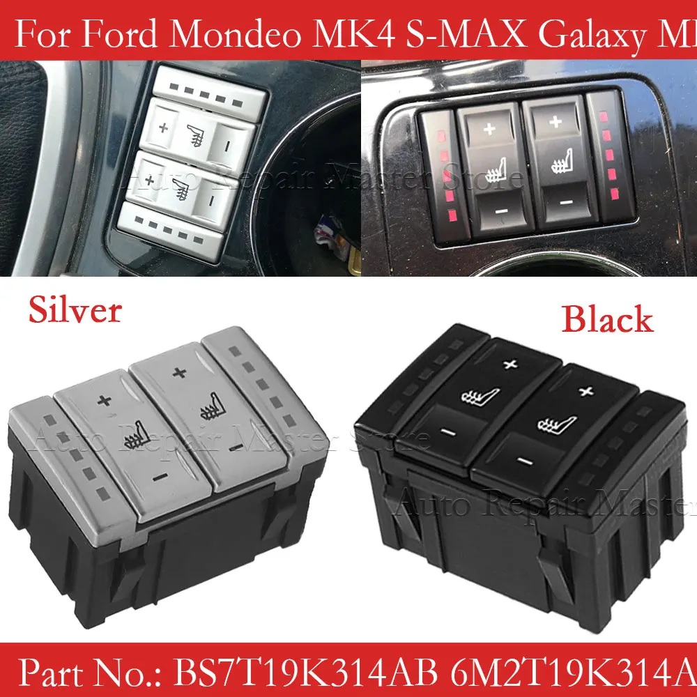 Interruptor de calefacción de asiento Ford S-MAX, Galaxy y Mondeo - imagen 2