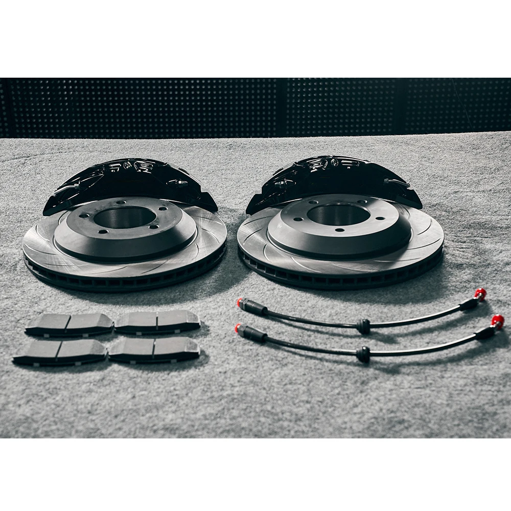 Gran oferta, sistemas de frenos de modificación de pinza de freno grande, 6 pistones, 18 pulgadas para Volkswagen PHIDEON - imagen 5