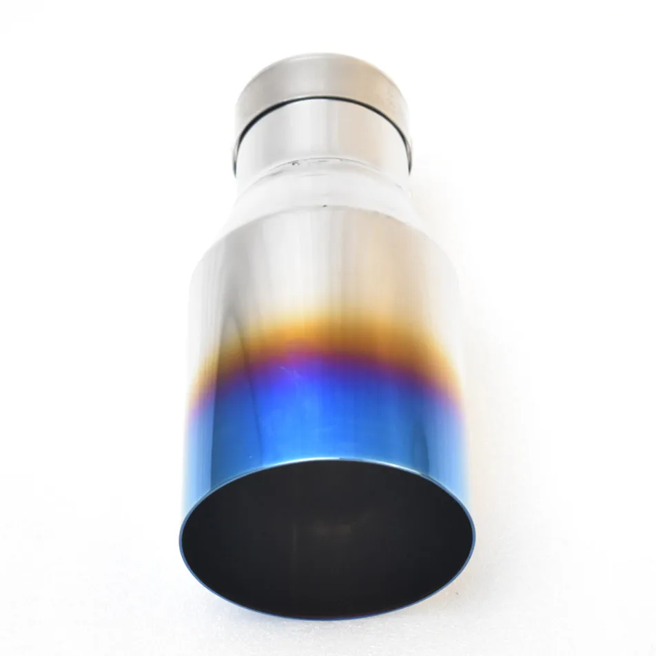Silenciador escape Sebring 304 acero inoxidable boca plana azul GM - imagen 2
