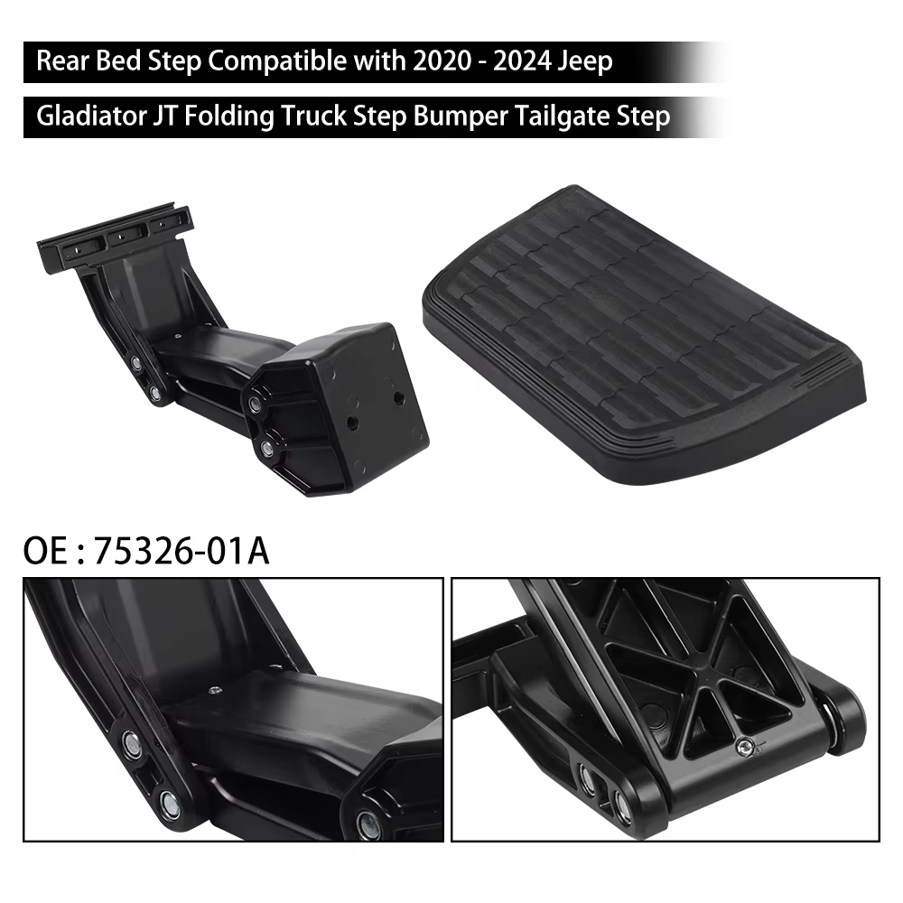 Peldaño trasero plegable 75326-01A – Parachoques Jeep Gladiator JT 2020-2023 - imagen 5