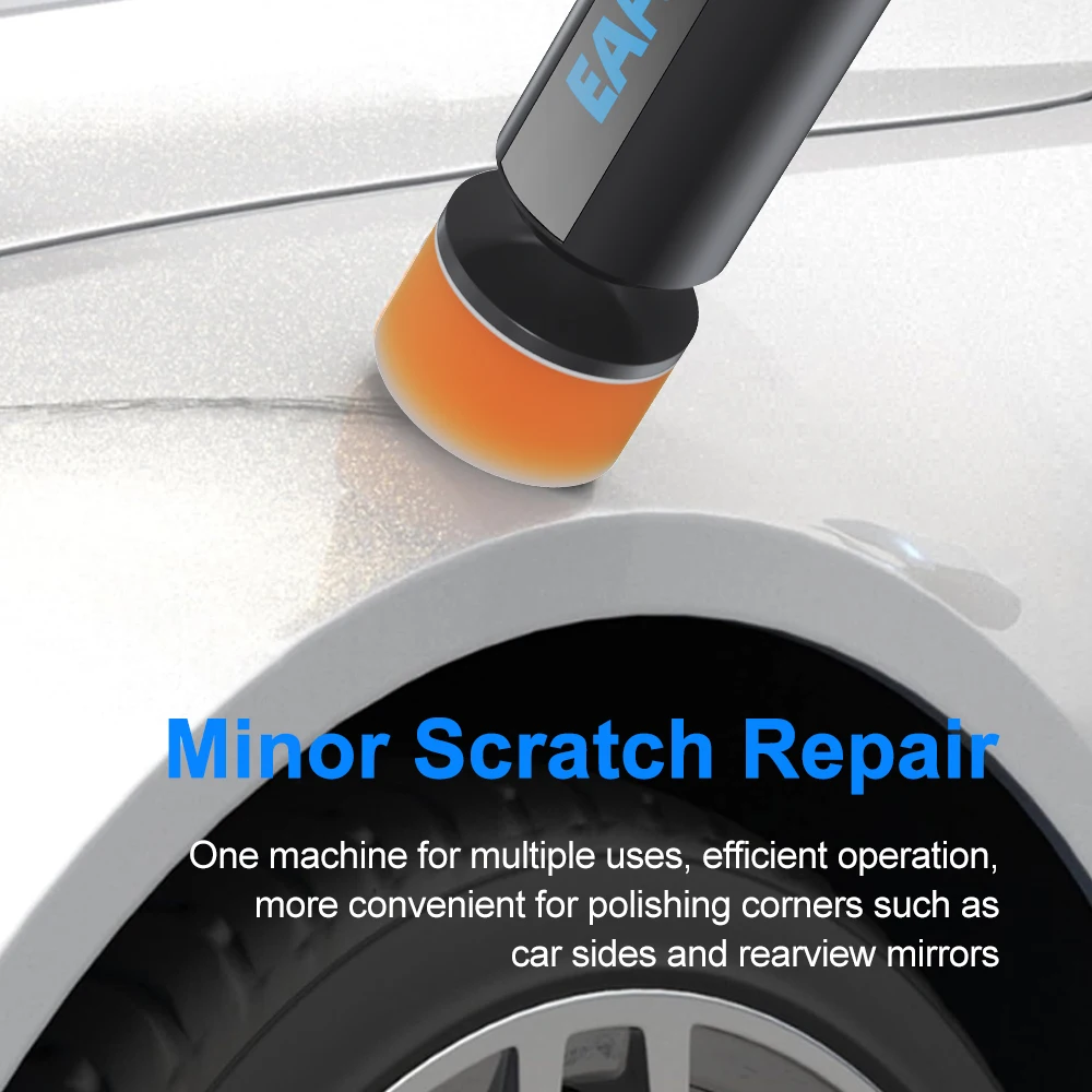 Pulidora orbital sin cables EAFC – recargable USB para arañazos coche - imagen 3